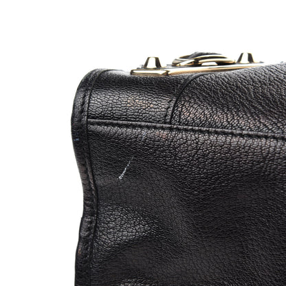 Balenciaga Chevre Gold Metallic Edge Hardware City Black 8 of 13