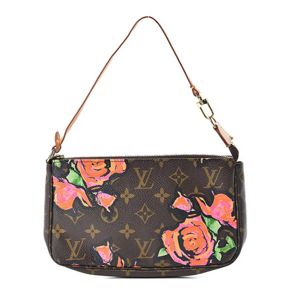 Louis Vuitton Monogram Roses Pochette Accessories 1 of 11