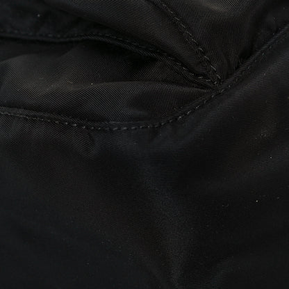 Prada Tessuto Nylon Single Buckle Messenger Bag Black 8 of 12