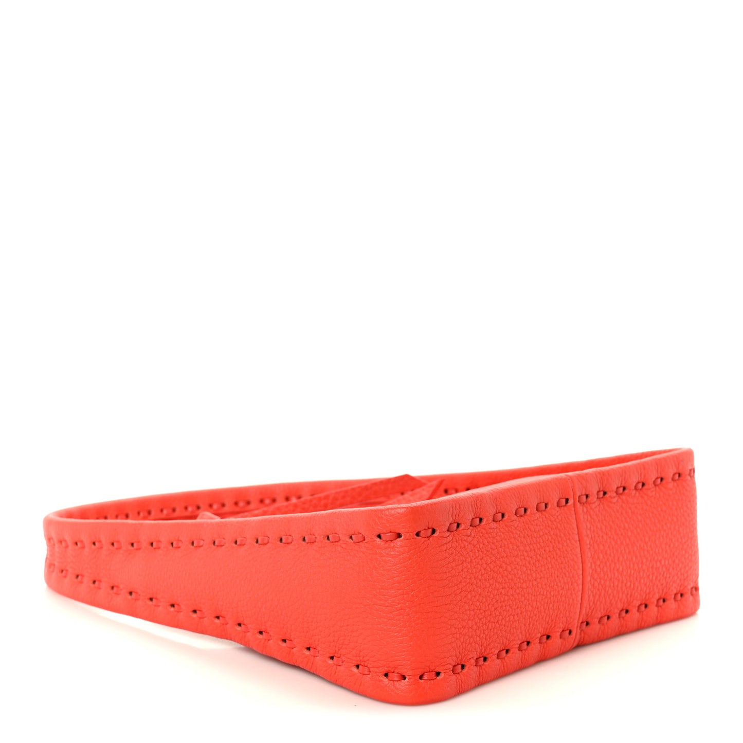 Cuoio Roma Sellerissima Nappa Sintetica Tape Stitch Mini Fendessence Shoulder Bag Lava