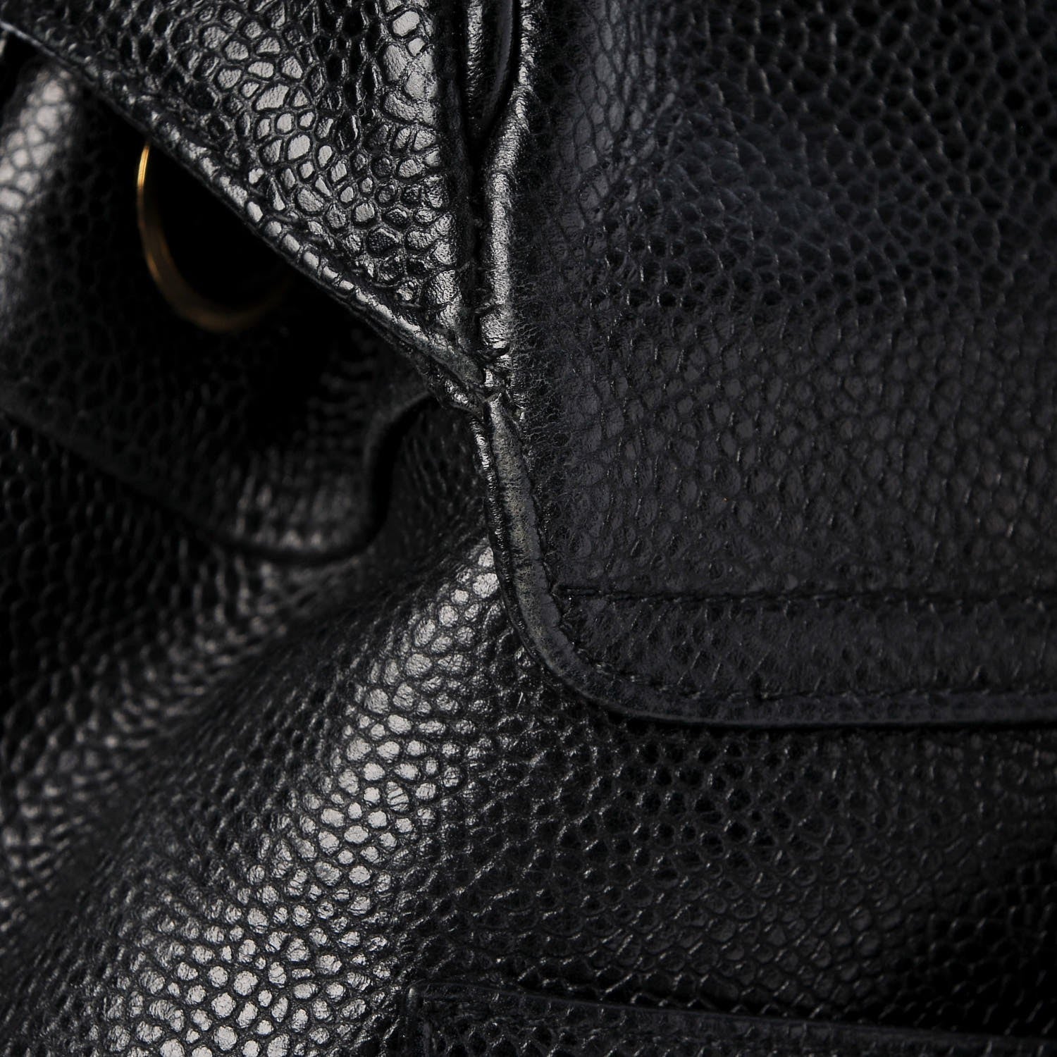 Chanel Caviar CC Backpack Black 10 of 10