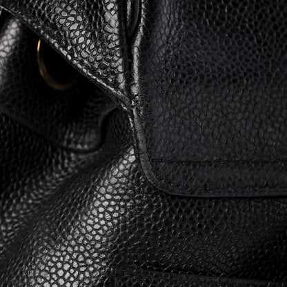 Chanel Caviar CC Backpack Black 10 of 10