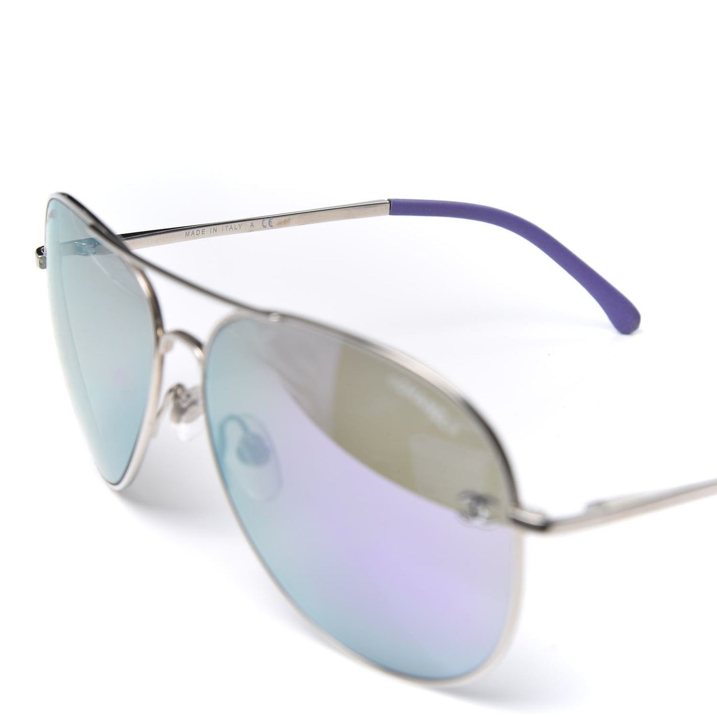 Polarized CC Aviator Sunglasses 4189-T-Q Purple