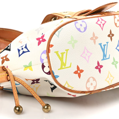 Louis Vuitton Monogram Multicolor Theda GM White 8 of 13