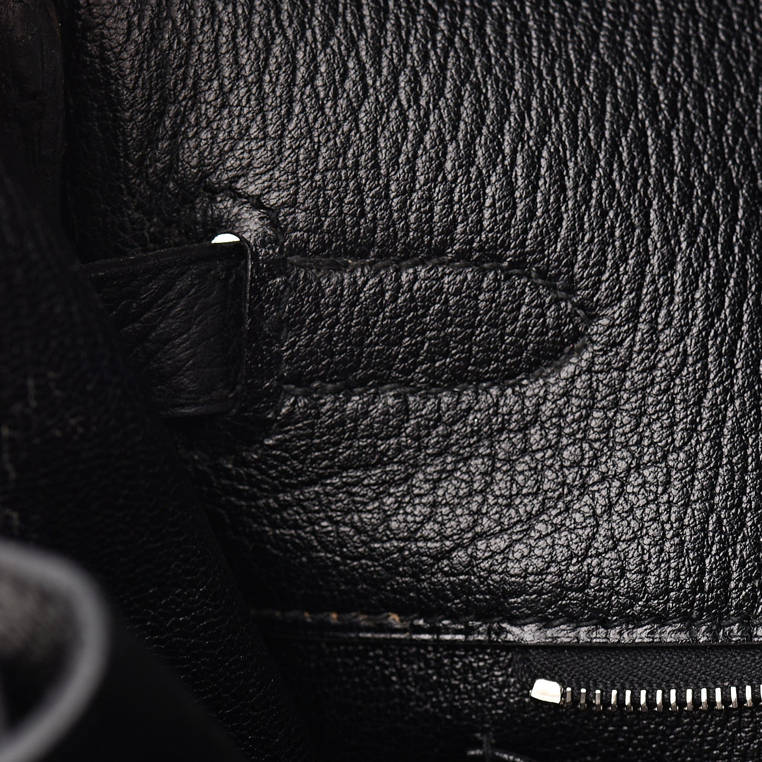 Hermes Taurillon Clemence Birkin 35 Black 19 of 32