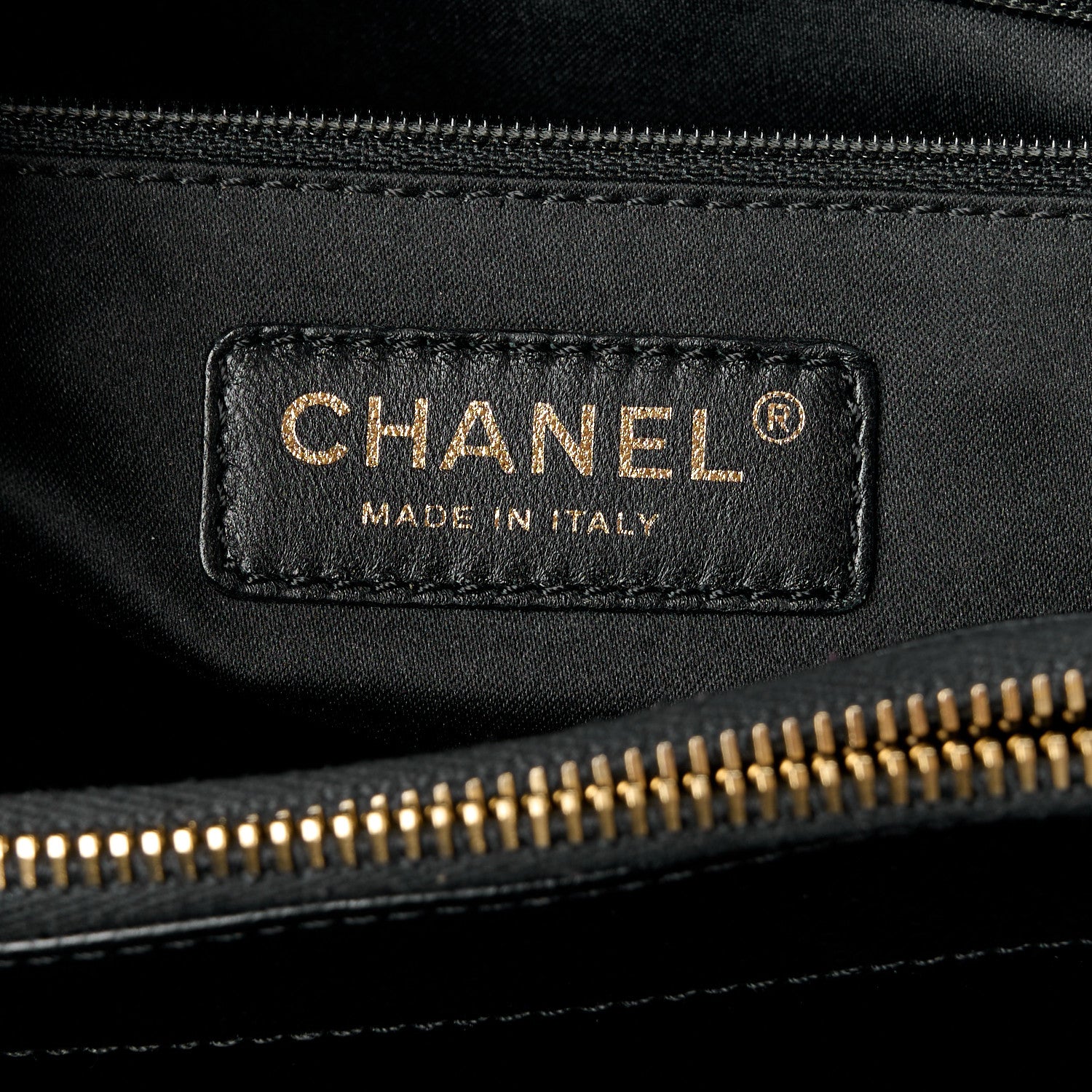 Chanel Caviar Quilted Grand Shopping Tote GST Black 6 of 10