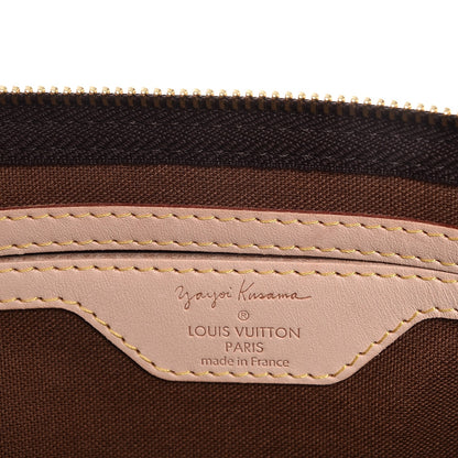 Louis Vuitton Monogram Kusama Town Speedy 30 Green 8 of 8