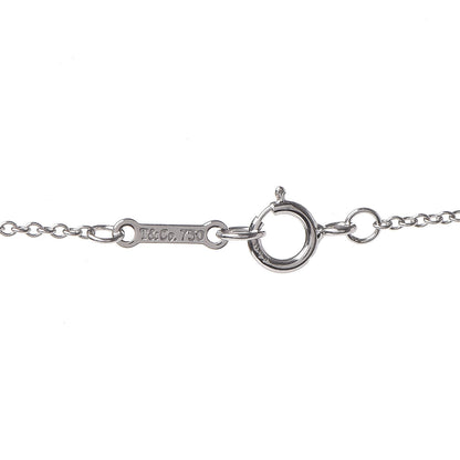 Tiffany 18K White Gold Diamond Paloma Picasso Tenderness Cross Pendant Necklace 4 of 6