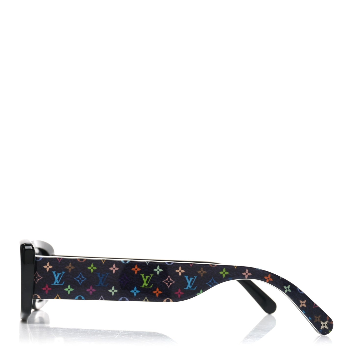 LV X TM Acetate Monogram Multicolor Sunglasses Z2709W Black