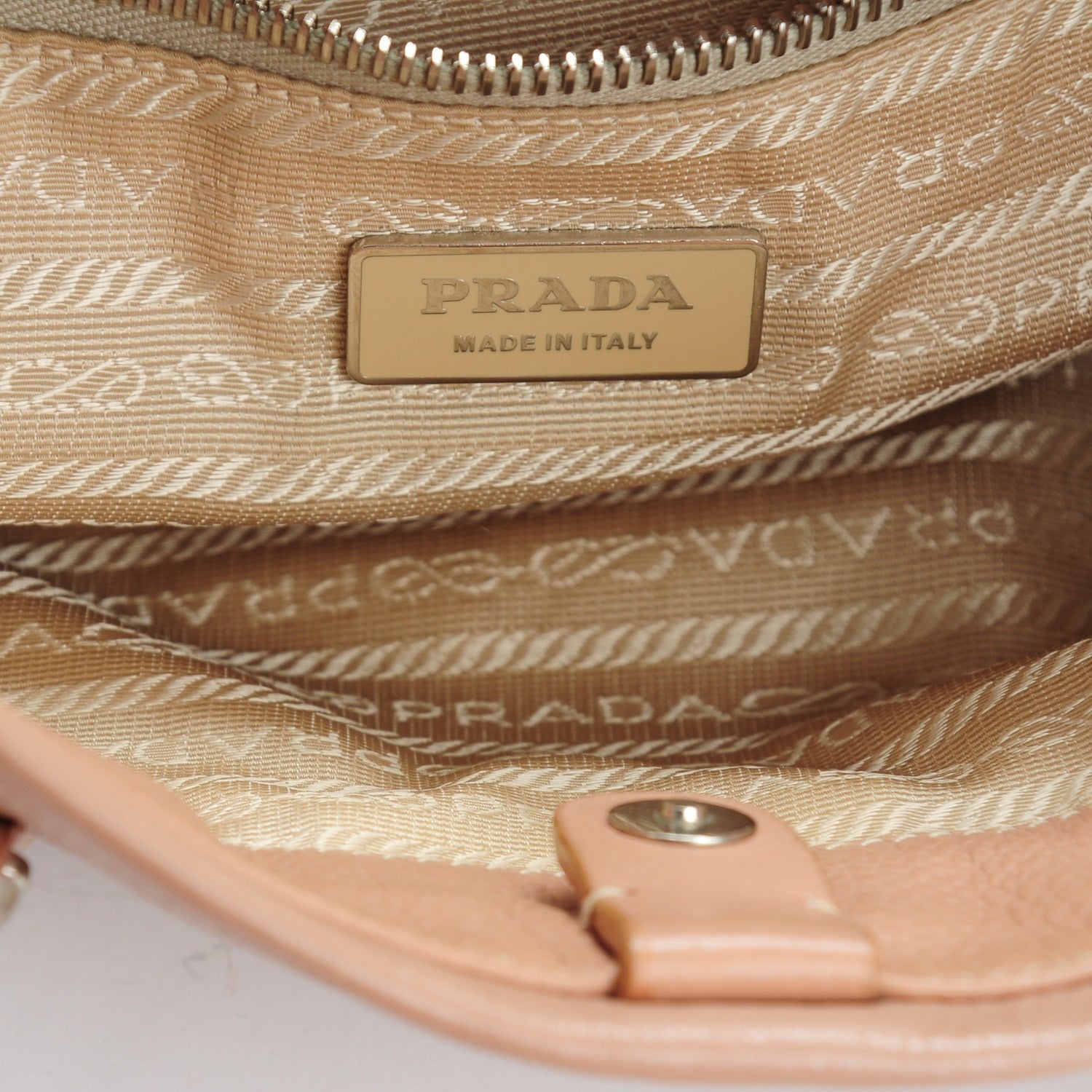 Prada Vitello Daino Tote 6 of 8
