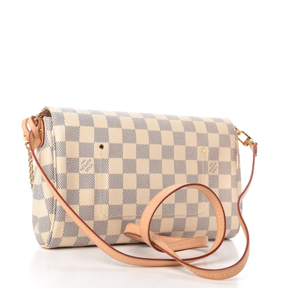 Louis Vuitton Damier Azur Favorite MM 3 of 11