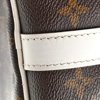 Louis Vuitton Monogram LV Match Speedy Bandouliere 25 White 6 of 9