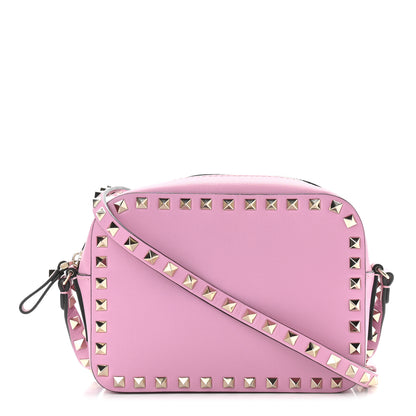 Valentino Garavani Calfskin Rockstud Camera Crossbody Bag Giacinto 1 of 10