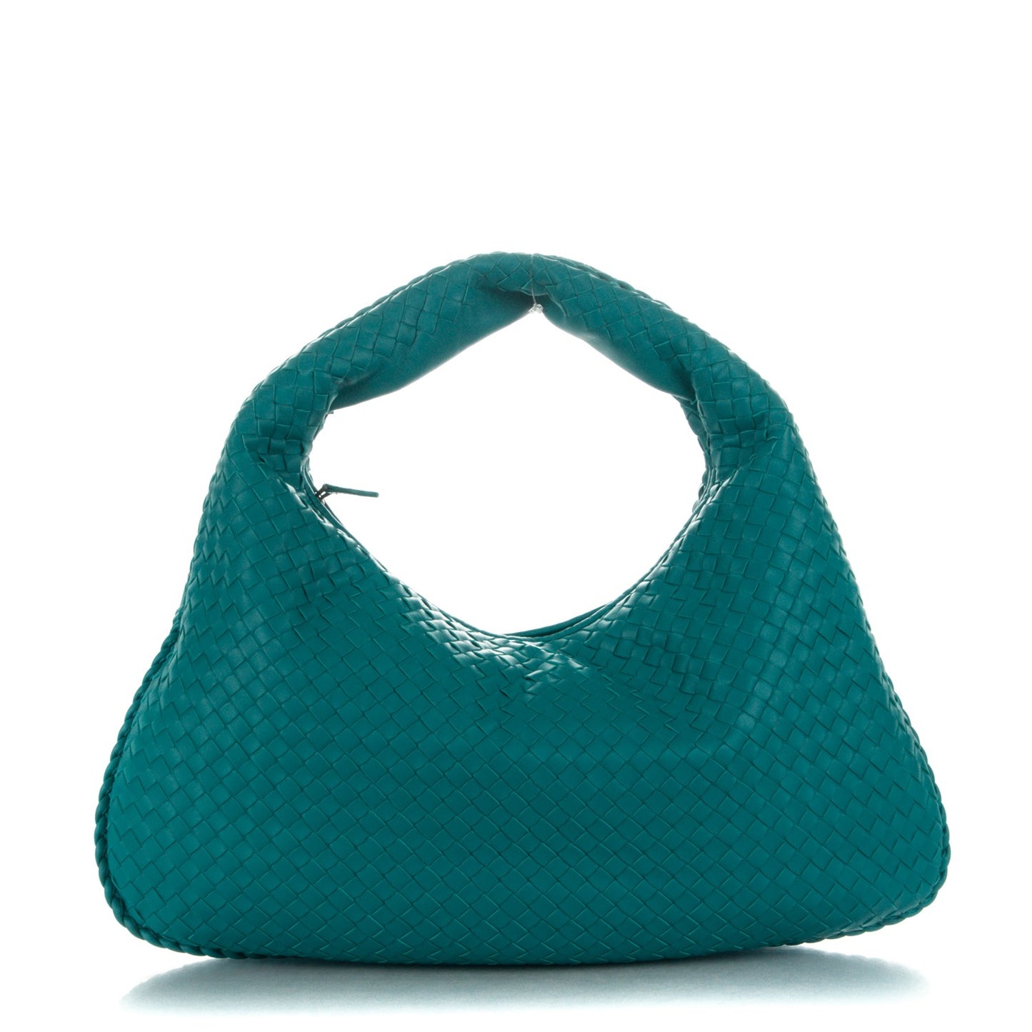 Nappa Intrecciato Large Veneta Hobo Canard