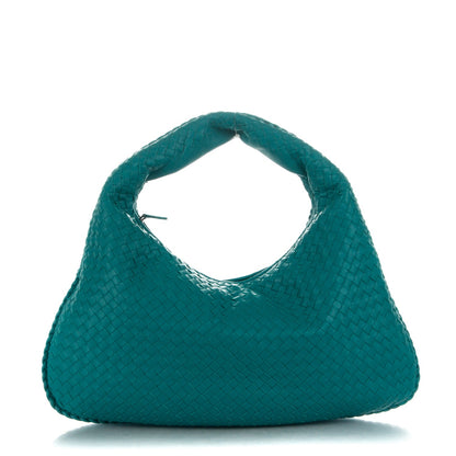 Bottega Veneta Nappa Intrecciato Large Veneta Hobo Canard 1 of 9