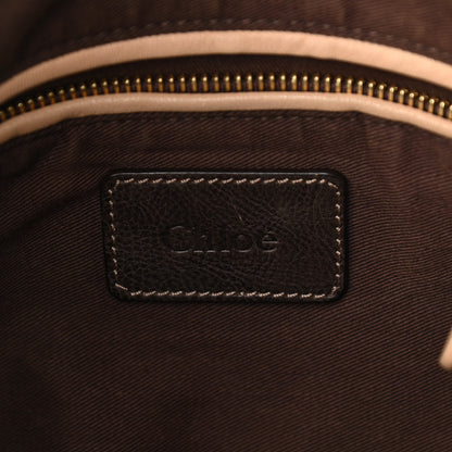 Chloe Calfskin Large Paraty Chocolate 5 of 16