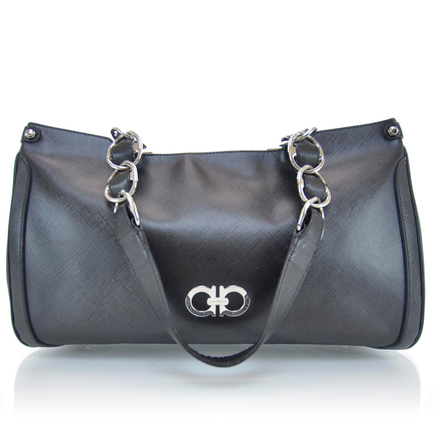 SALVATOREFERRAGAMOSaffianoNicolettaBagBlack