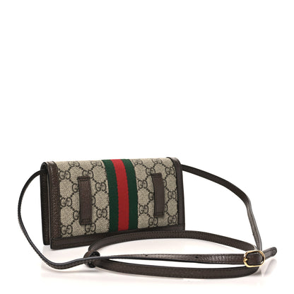 Gucci GG Supreme Monogram Web Ophidia Belt Bag Beige Ebony New Acero 2 of 10