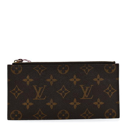Louis Vuitton Monogram Felicie Chain Wallet Zippered Insert Fuchsia 1 of 7