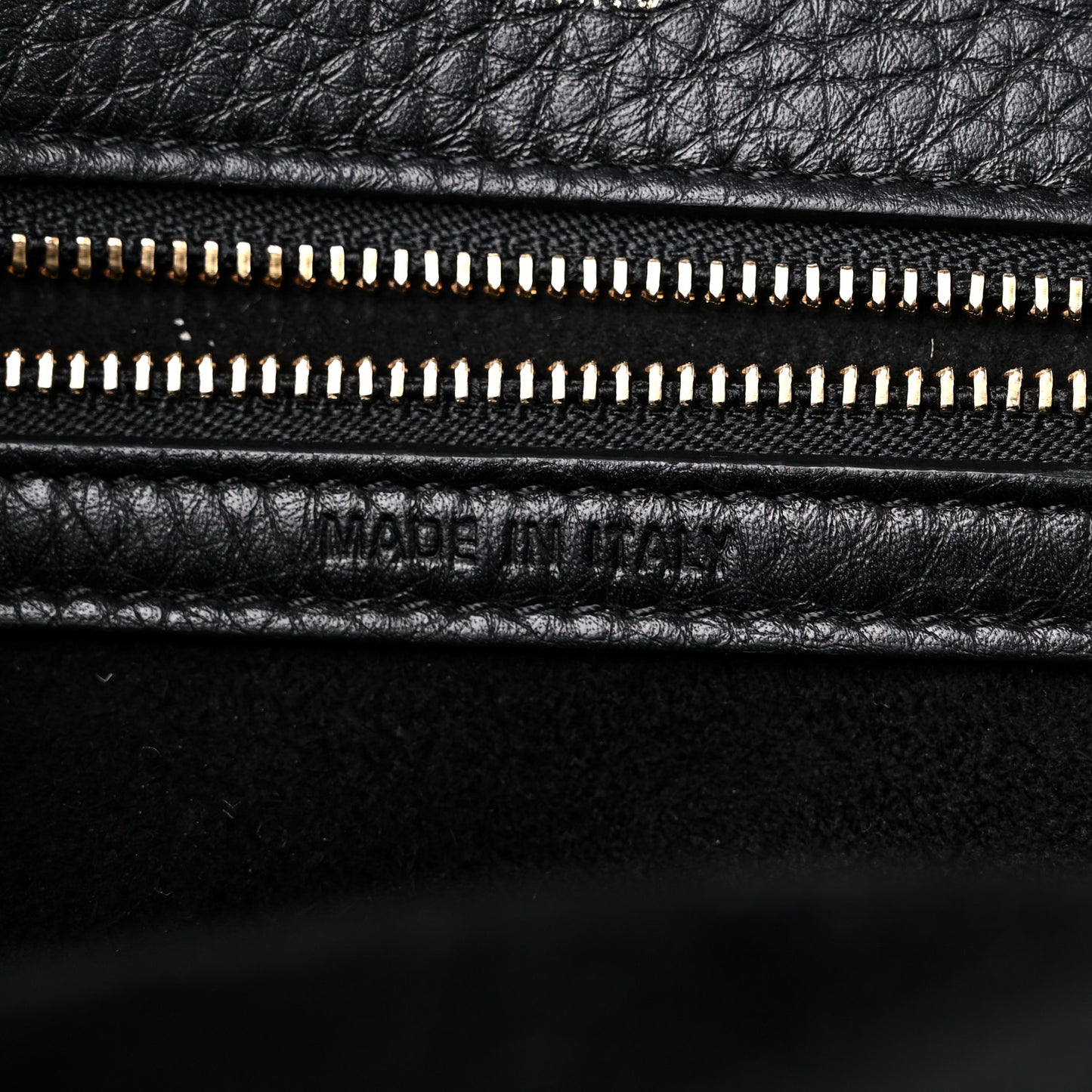Grained Calfskin Small Diorama Flap Bag Black
