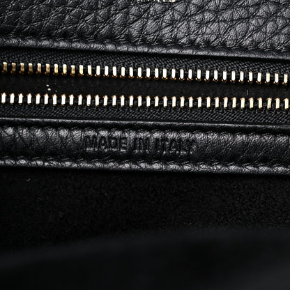 Christian Dior Grained Calfskin Small Diorama Flap Bag Black 7 of 12