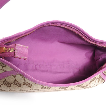 Gucci Monogram Abbey Pochette Fuchsia 5 of 7