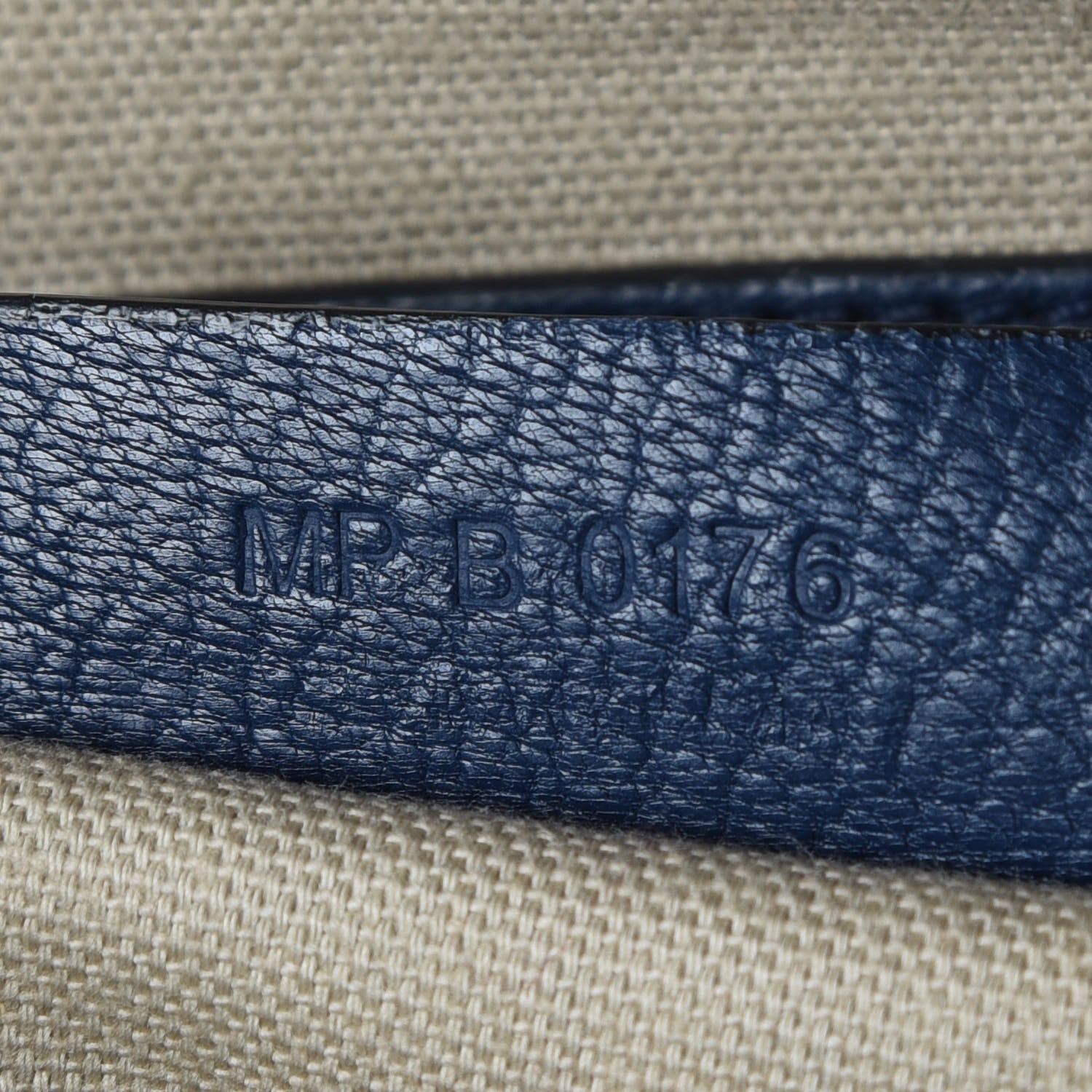 Givenchy Sugar Goatskin Medium Antigona Deep Blue 9 of 10