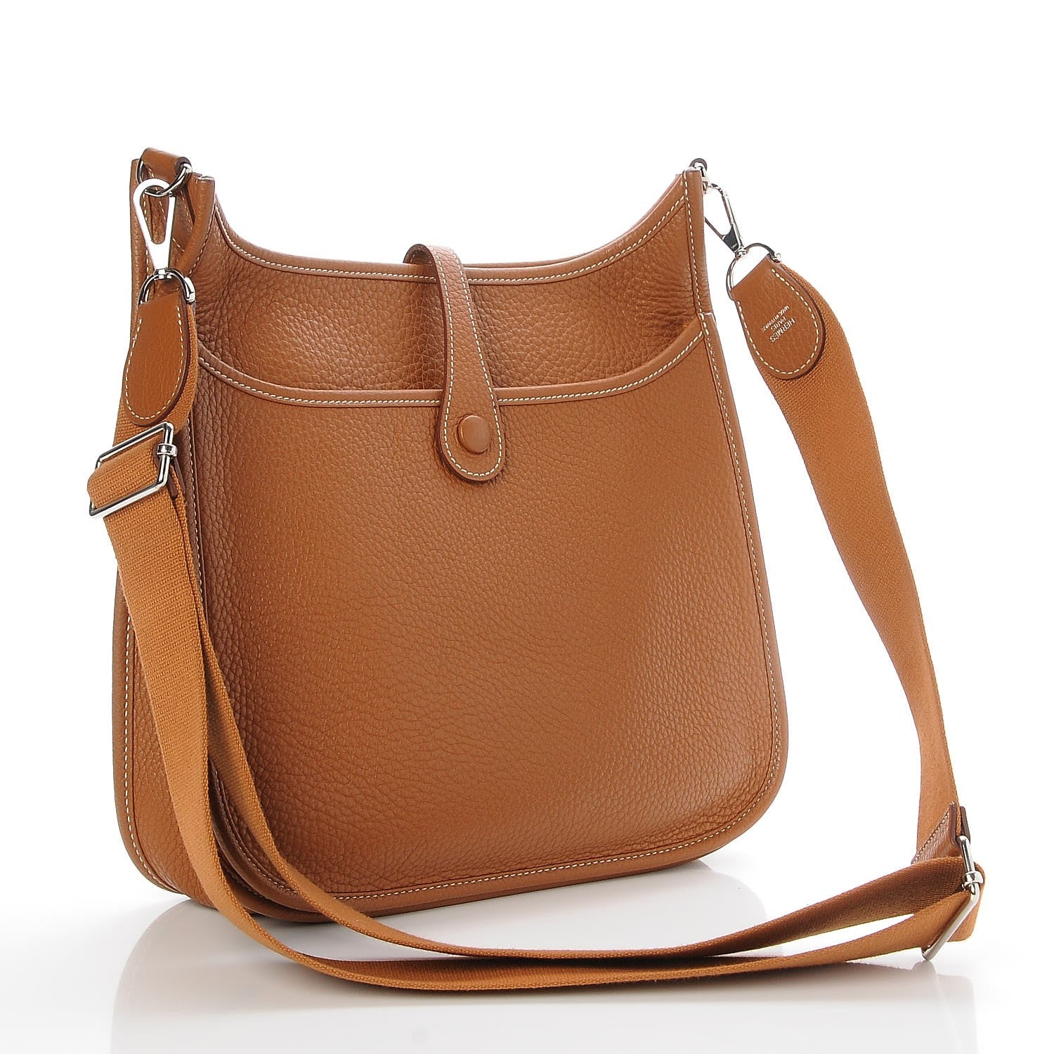 Hermes Taurillon Clemence Evelyne III PM Gold 3 of 8