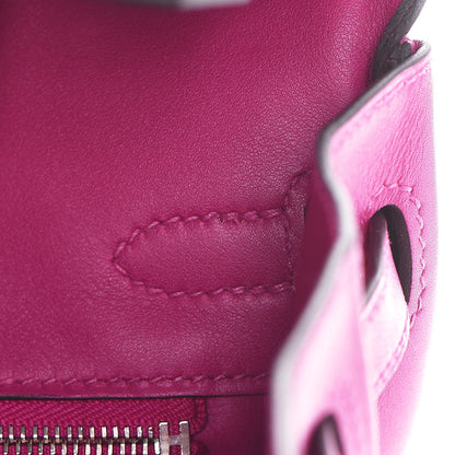 Hermes Swift Birkin 25 Rose Pourpre 17 of 35