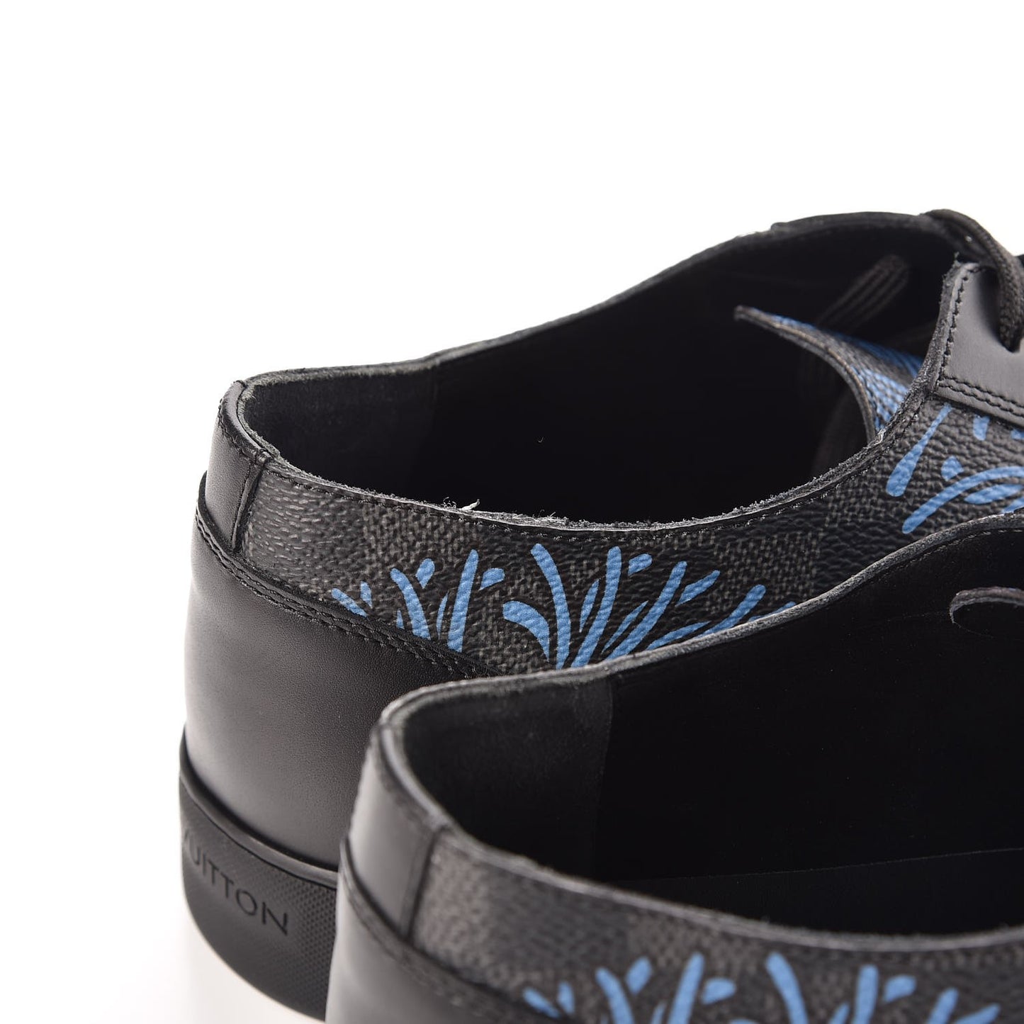 Damier Graphite Rope Sneakers 7.5 Blue