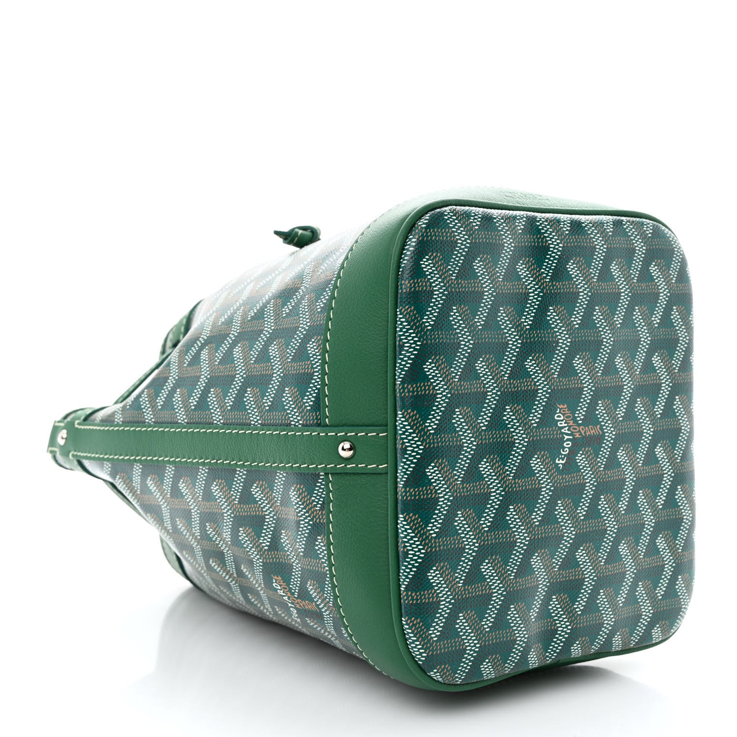 Goyard Goyardine Petit Flot Bucket Bag PM Green 4 of 9