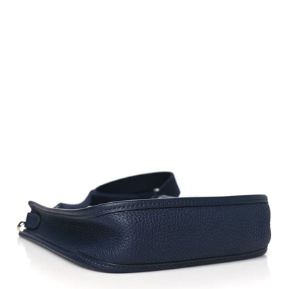 Hermes Taurillon Clemence Evelyne TPM Bleu Nuit 4 of 10