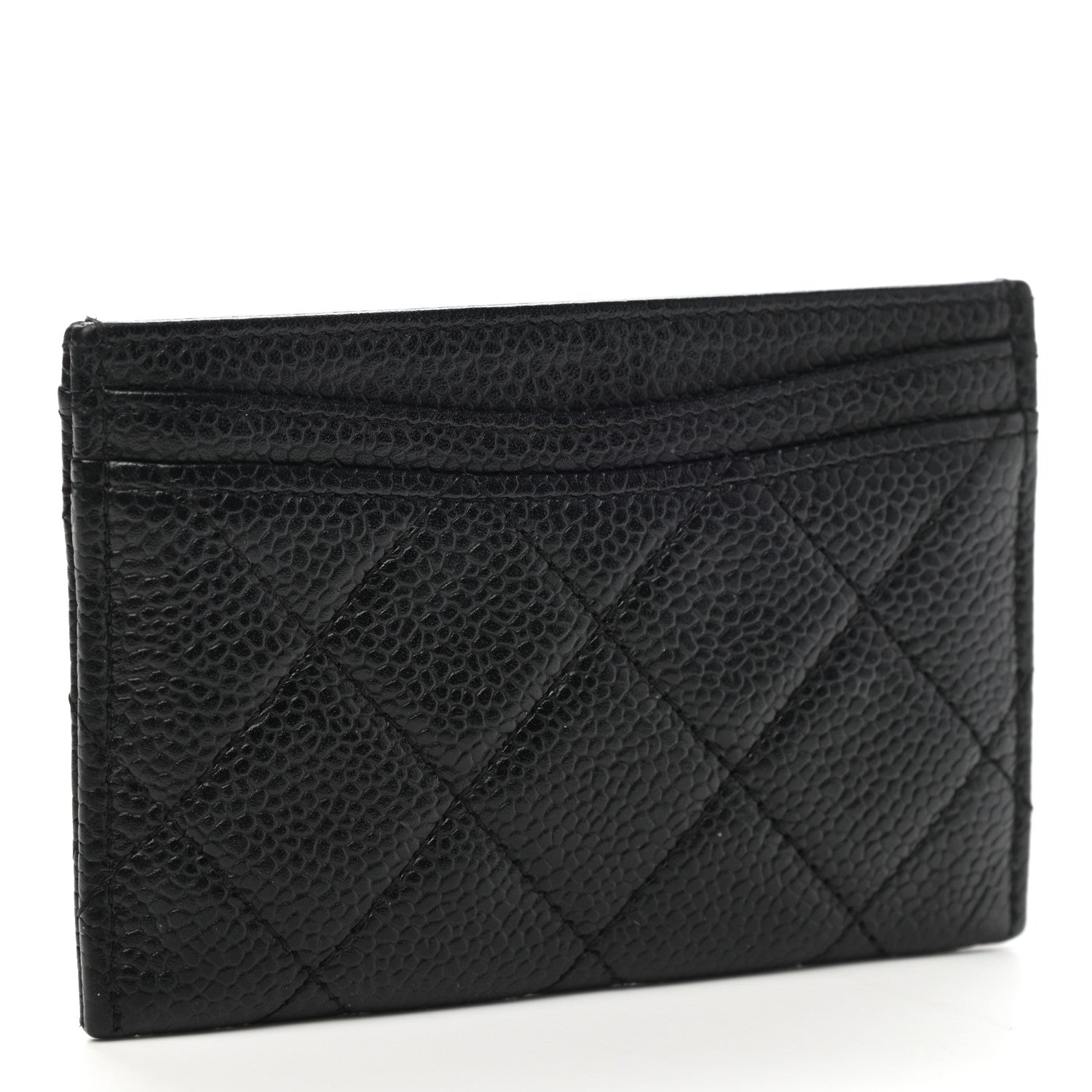 Chanel Caviar Quilted Card Holder Black 3 of 8