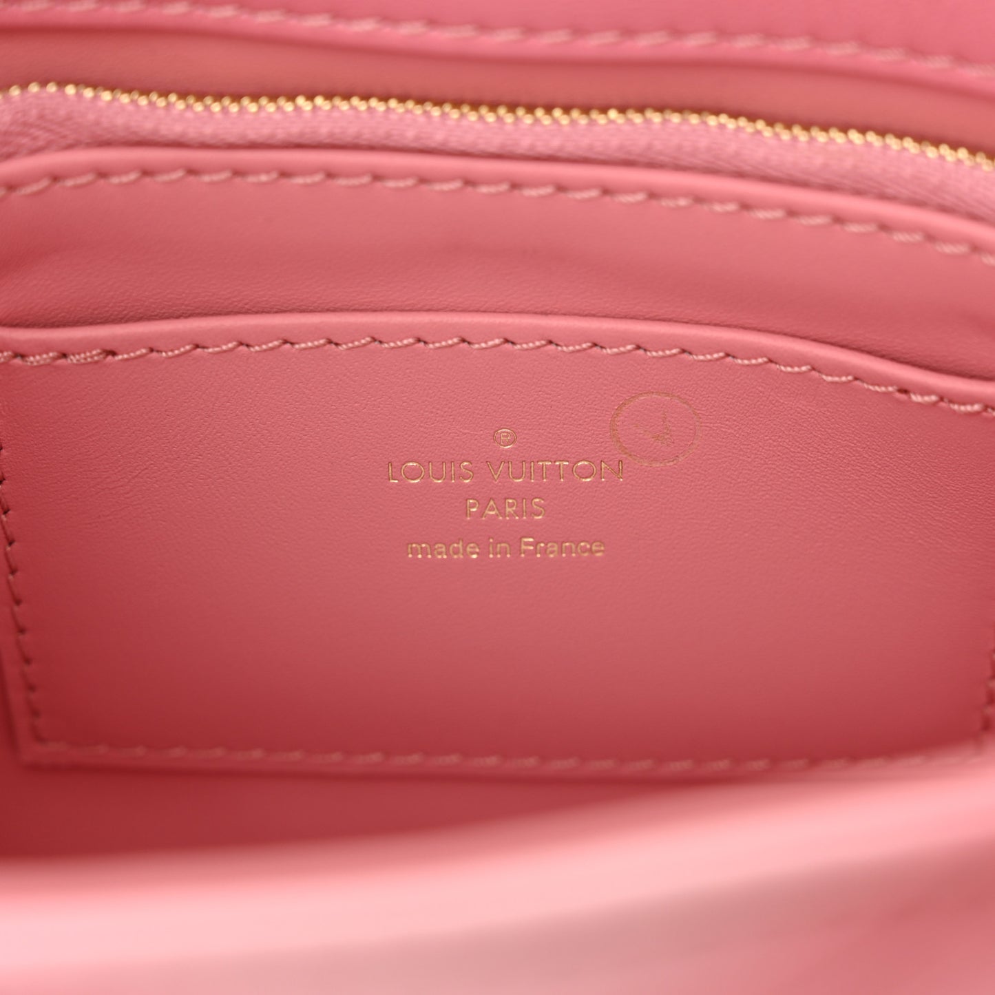 Lambskin Malletage Top Handle GO-14 MM Raspberry