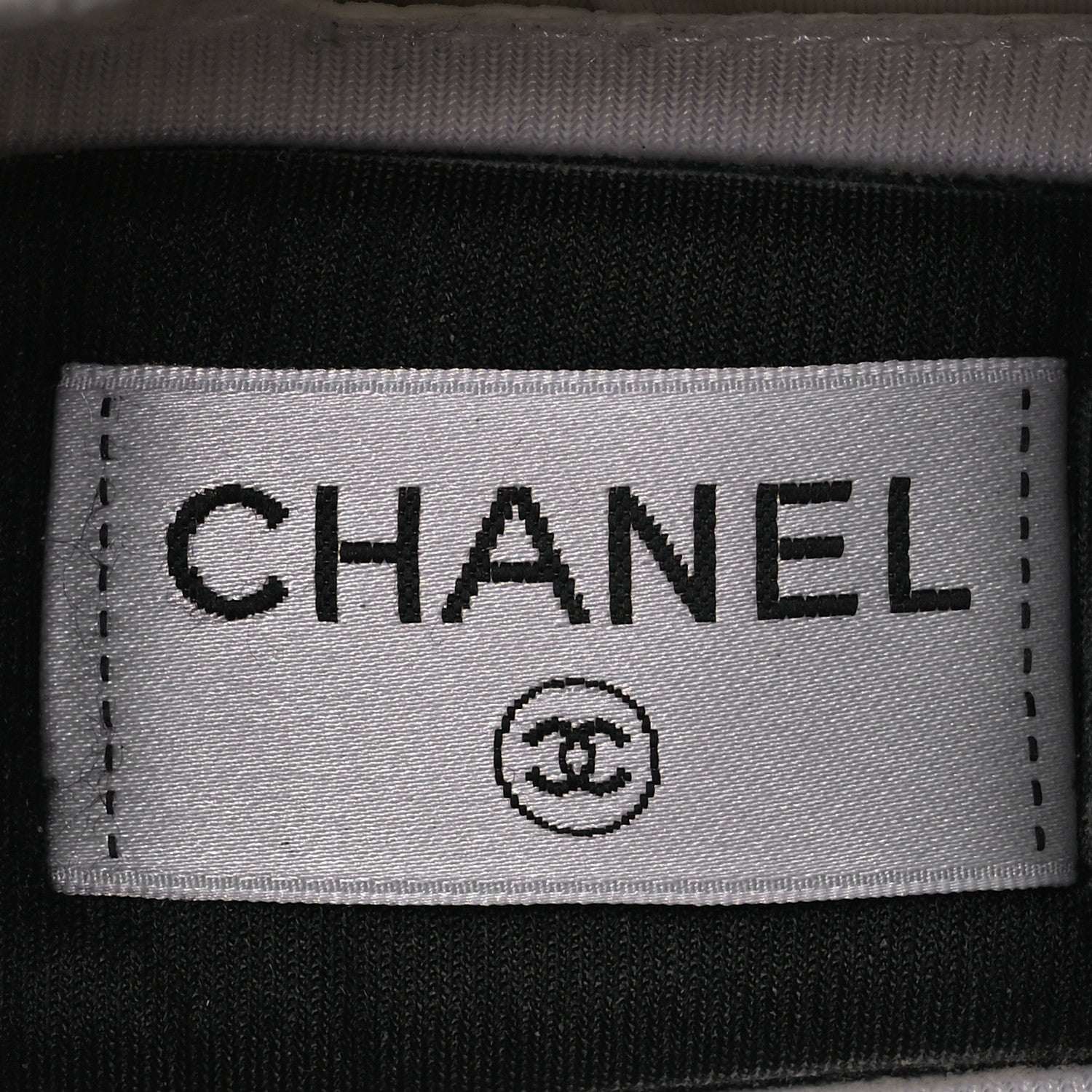 Chanel Velvet Calfskin Mixed Fibers CC Sneakers 36 Ivory Black 9 of 16