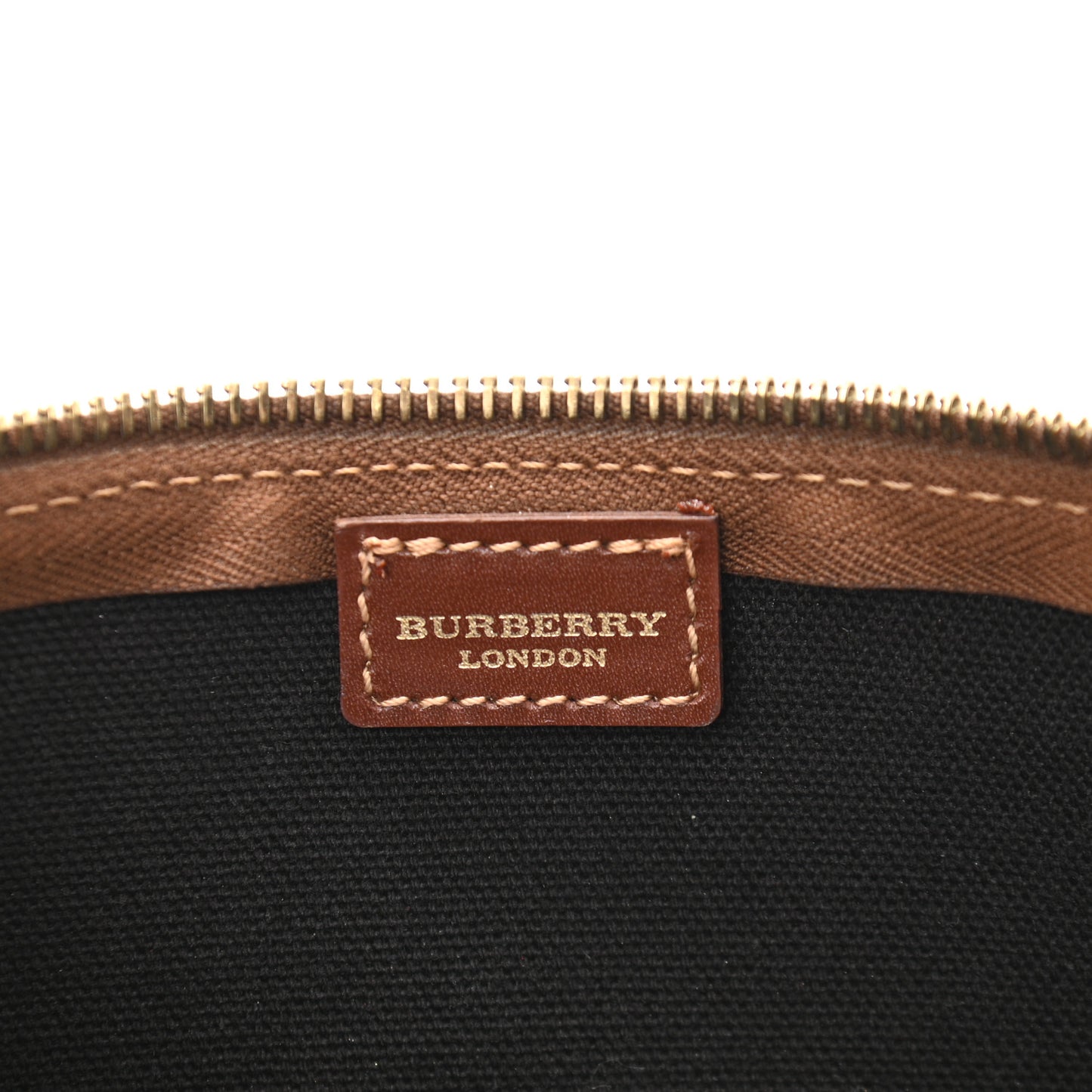 Haymarket Check Pochette Tan