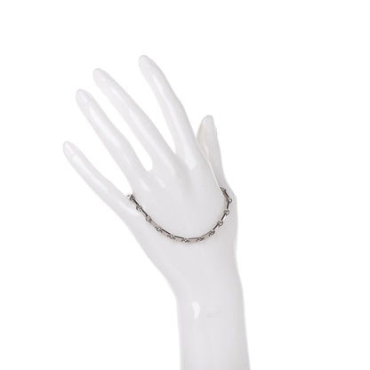 Cartier 18K White Gold 3.5mm Fidelity Link Bracelet 2 of 6