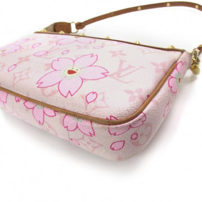 Louis Vuitton Monogram Cherry Blossom Pochette Accessories Pink 6 of 10