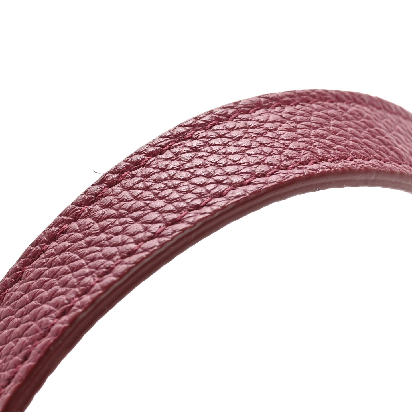 Grained Calfskin Besace Small 16 Red