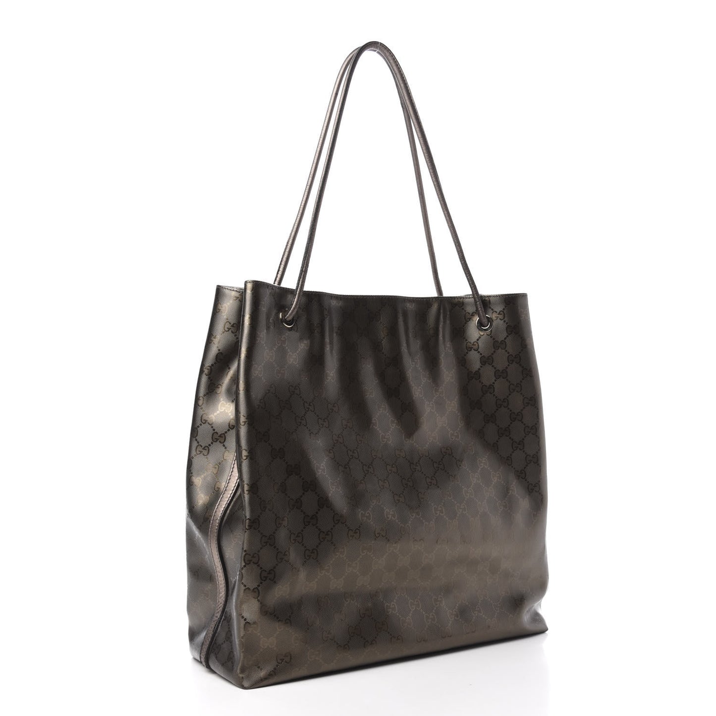 Imprime Monogram Large Gifford Shopping Tote Pewter