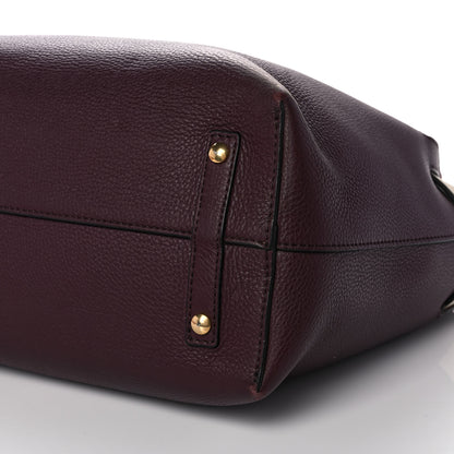 Burberry Soft Grain Calfskin Medium Belt Bag Deep Claret 9 of 12