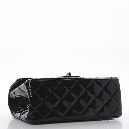 Chanel Patent Calfskin Quilted 2.55 Reissue Mini Flap So Black 4 of 11
