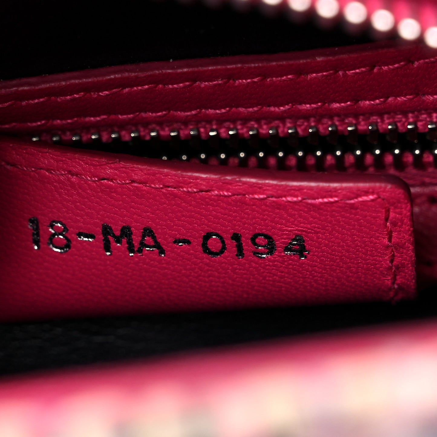 Tweed Medium Lady Dior Pink Multicolor