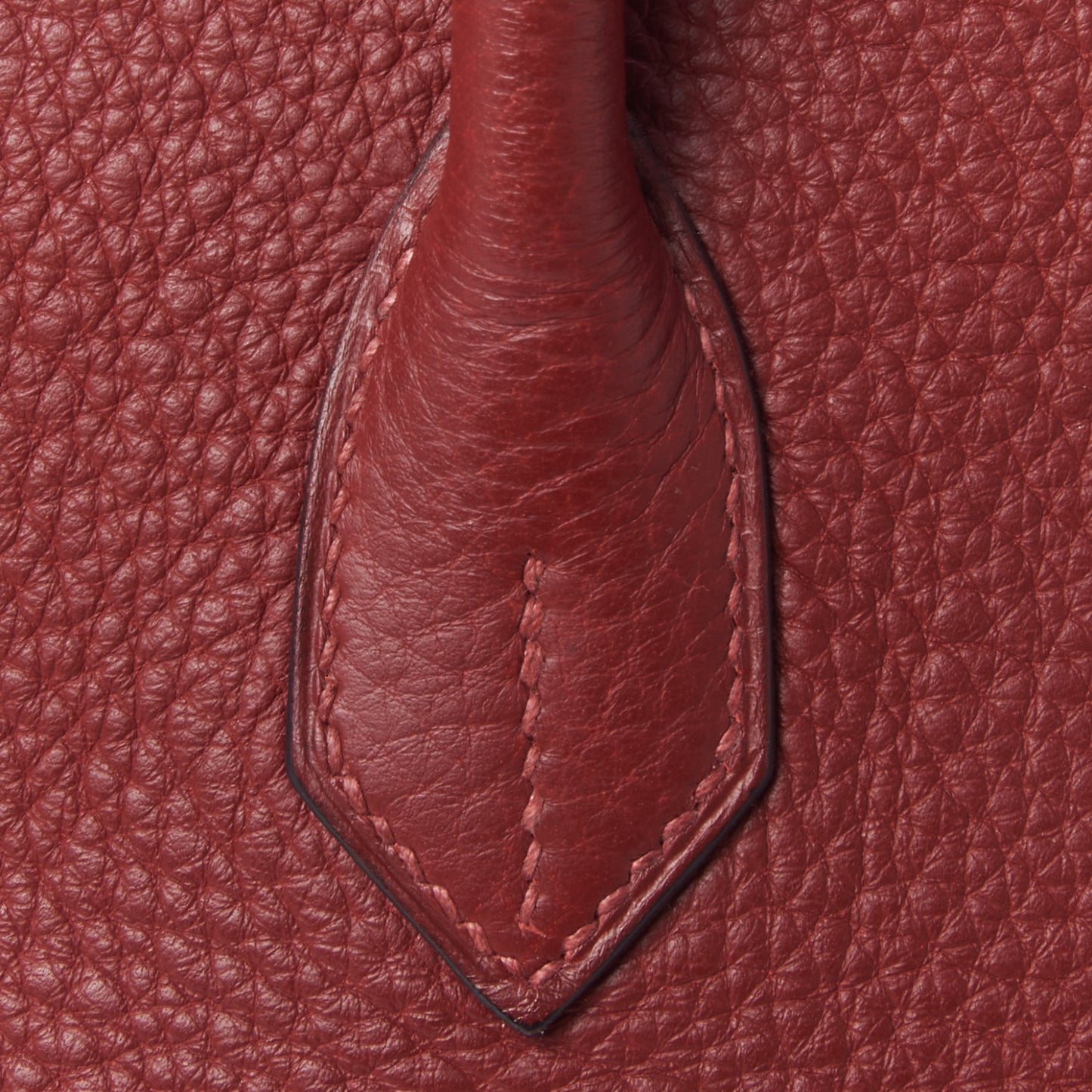 Taurillon Clemence Birkin 35 Rouge H