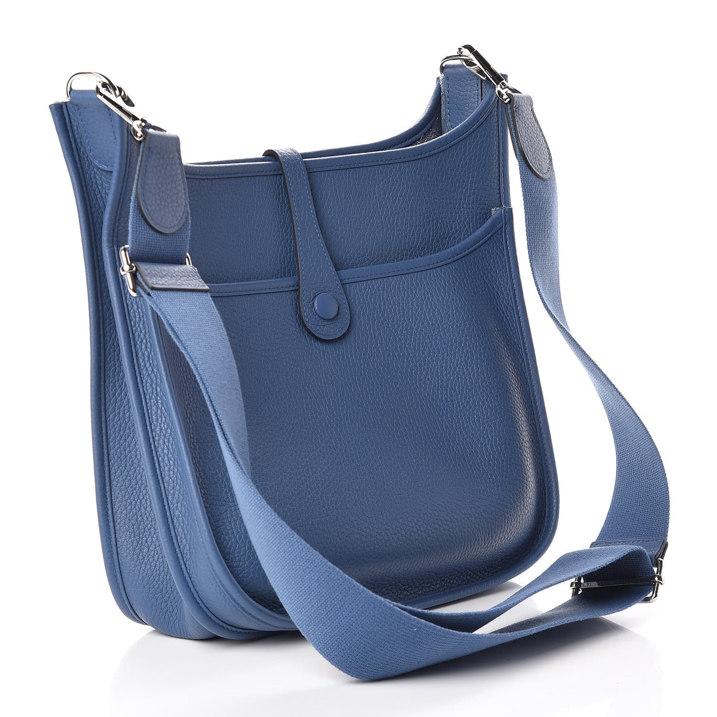 Taurillon Clemence Evelyne III PM Bleu Agate