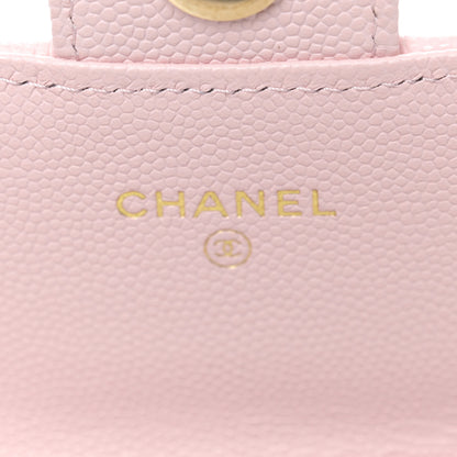 Chanel Caviar Quilted Mini Chain Bag Pink 6 of 12