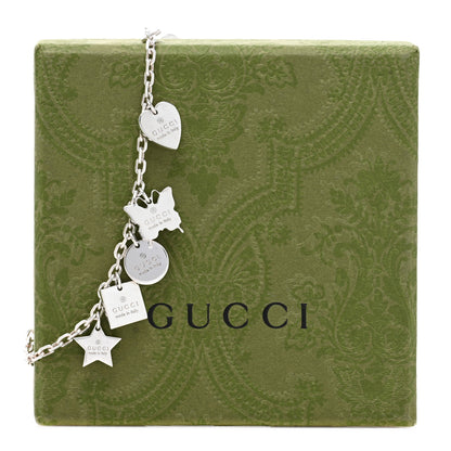 Gucci Sterling Silver Trademark Charm Bracelet 4 of 4
