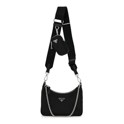Prada Nylon Re-Edition 2005 Shoulder Bag Black 1 of 12