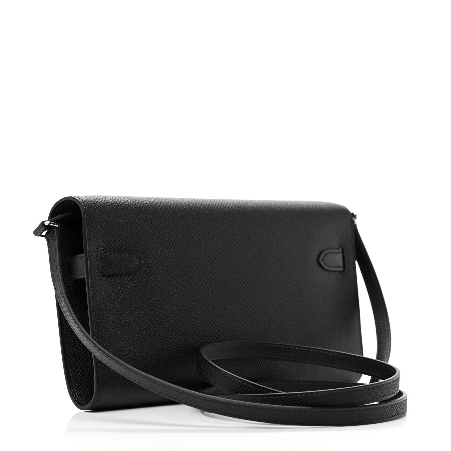 Hermes Epsom Kelly Wallet To Go Black 3 of 10
