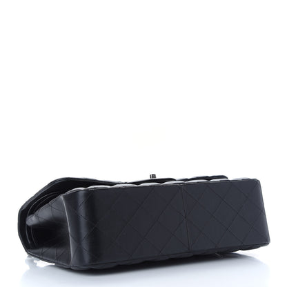 Chanel Lambskin Quilted Jumbo Double Flap So Black 4 of 10